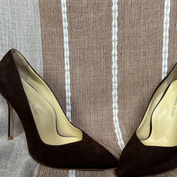 Sarah Flint Perfect Pump 100, Brown, Size 10